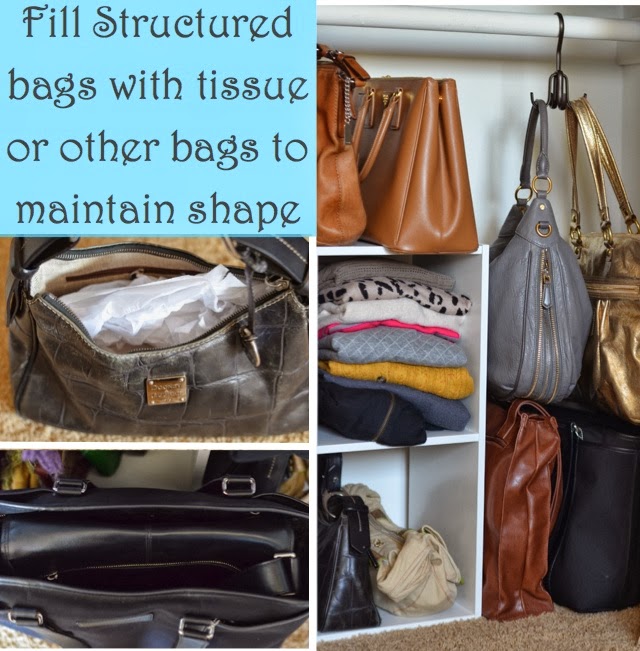 How to Store Purses + Keep Their Shape