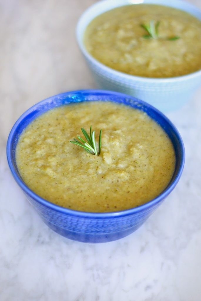 Vegan Broccoli Potato Soup Recipe