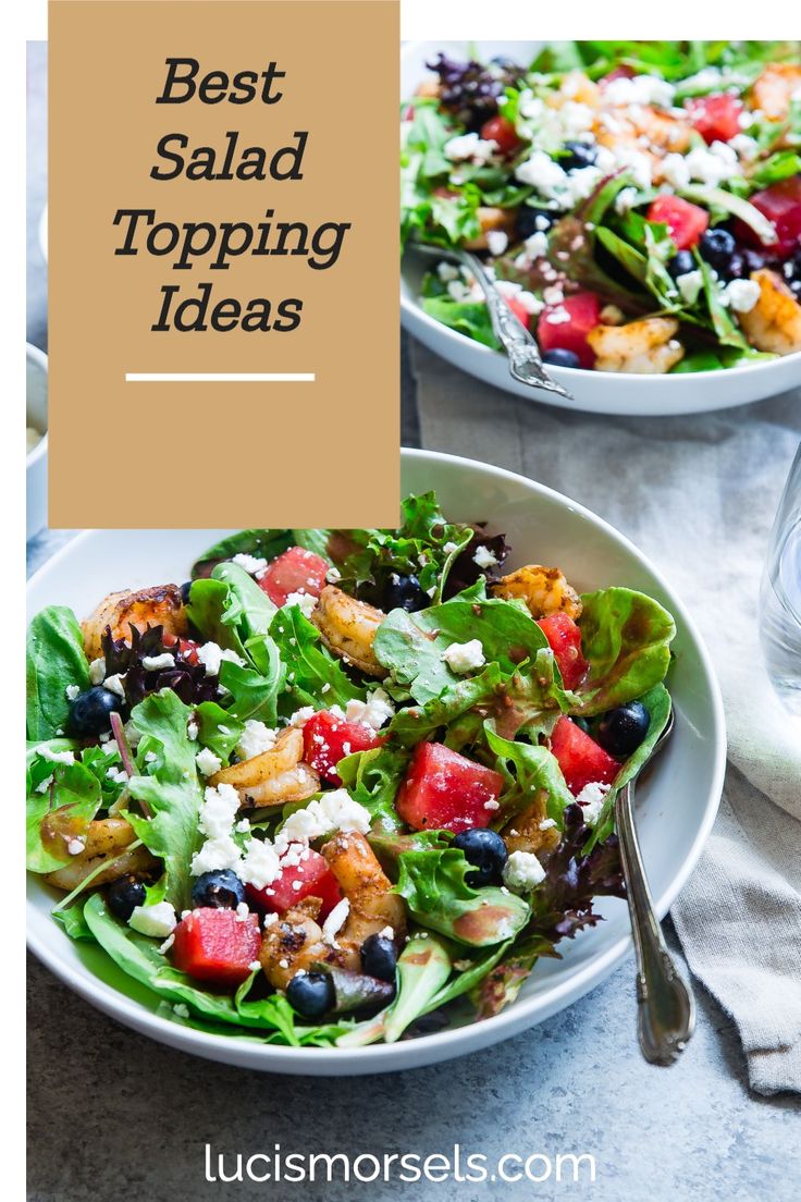 50 Best Salad Topping Ideas | Luci's Morsels