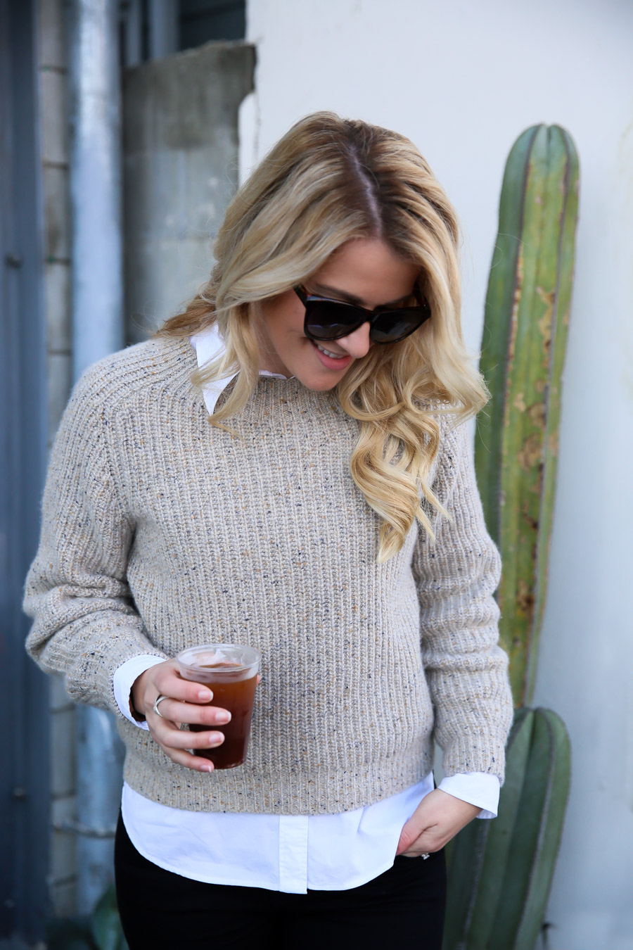 Layered Sweater Outfit - Fall Outfit Ideas