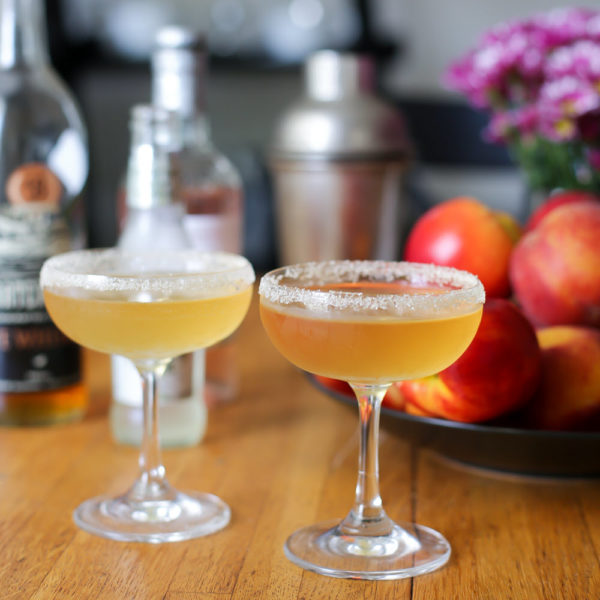 Rhubarb Gin Cocktail for Summer {for whiskey lover too!}