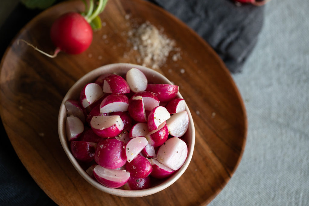 Roasted Radishes {A Delicious, Low FODMAP Side Dish}