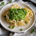 Pea Pasta Sauce {Fresh or Frozen Peas} | Luci's Morsels
