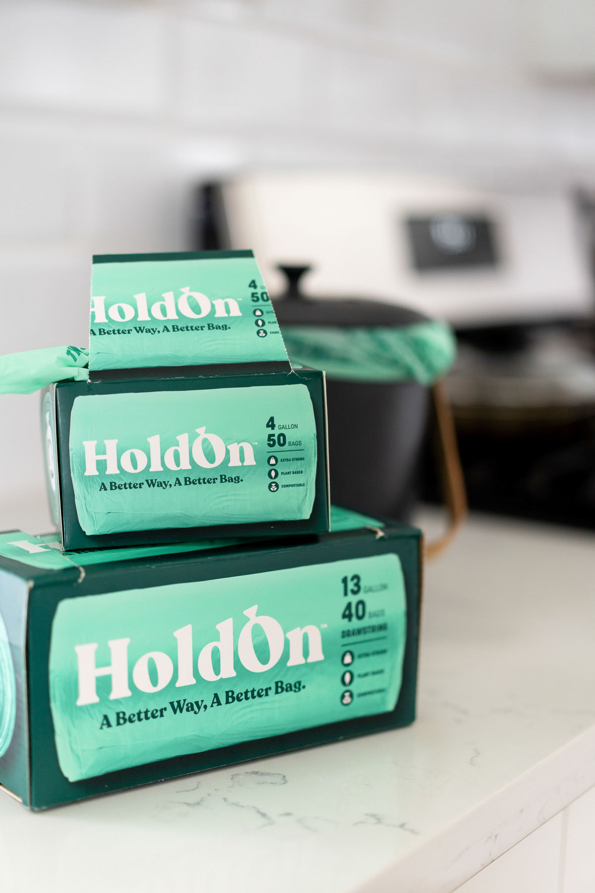 HoldOn Bags Review: Sustainable Trash Bags & Storage Bags