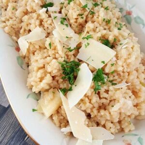 Rice Cooker Recipe for Parmesan Risotto