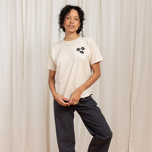 Limited Edition Le Bon Her Tee Embroidered