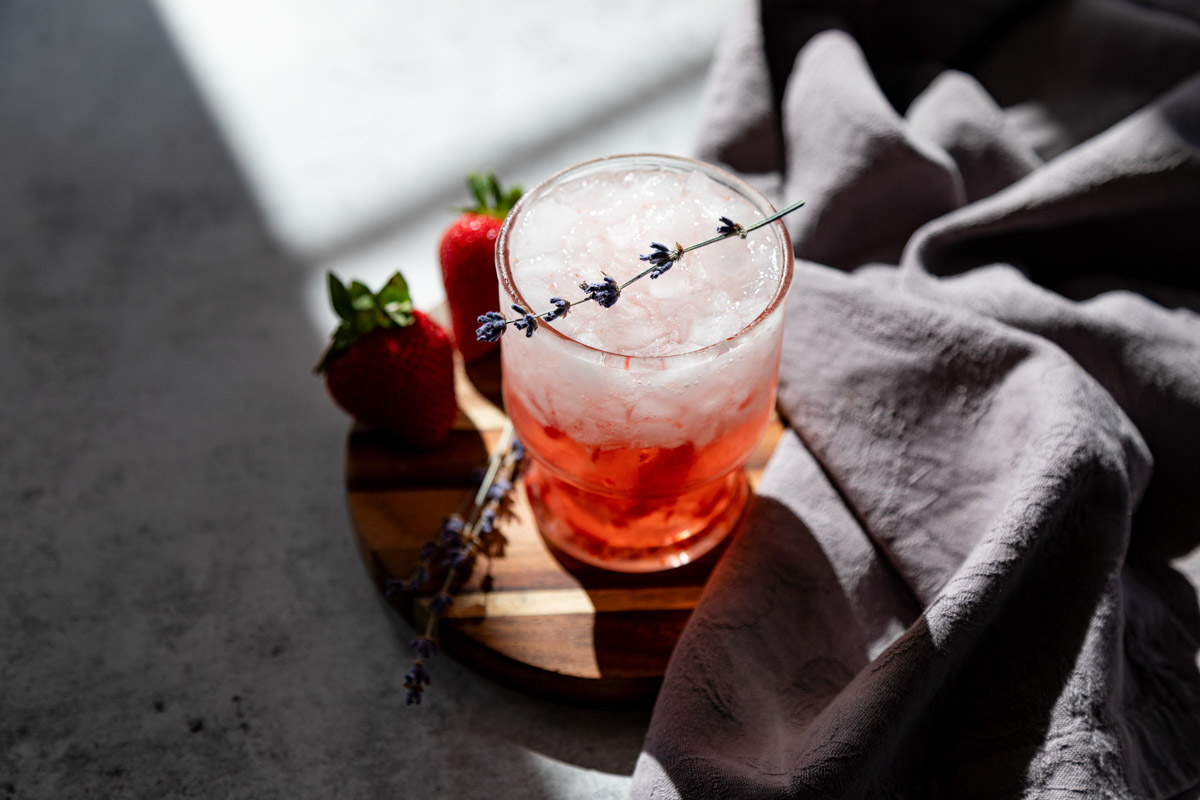 Moody Drink Photography