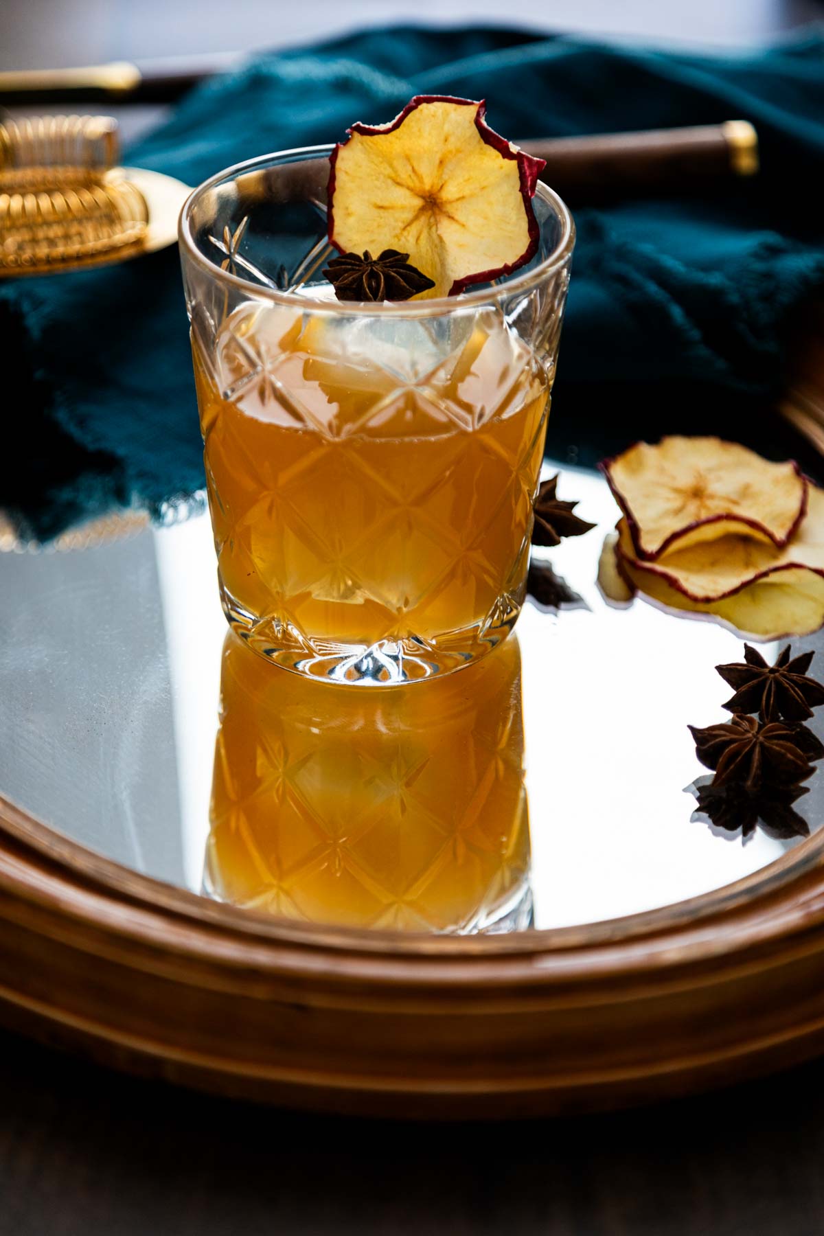 Apple Cider Bourbon Cocktail