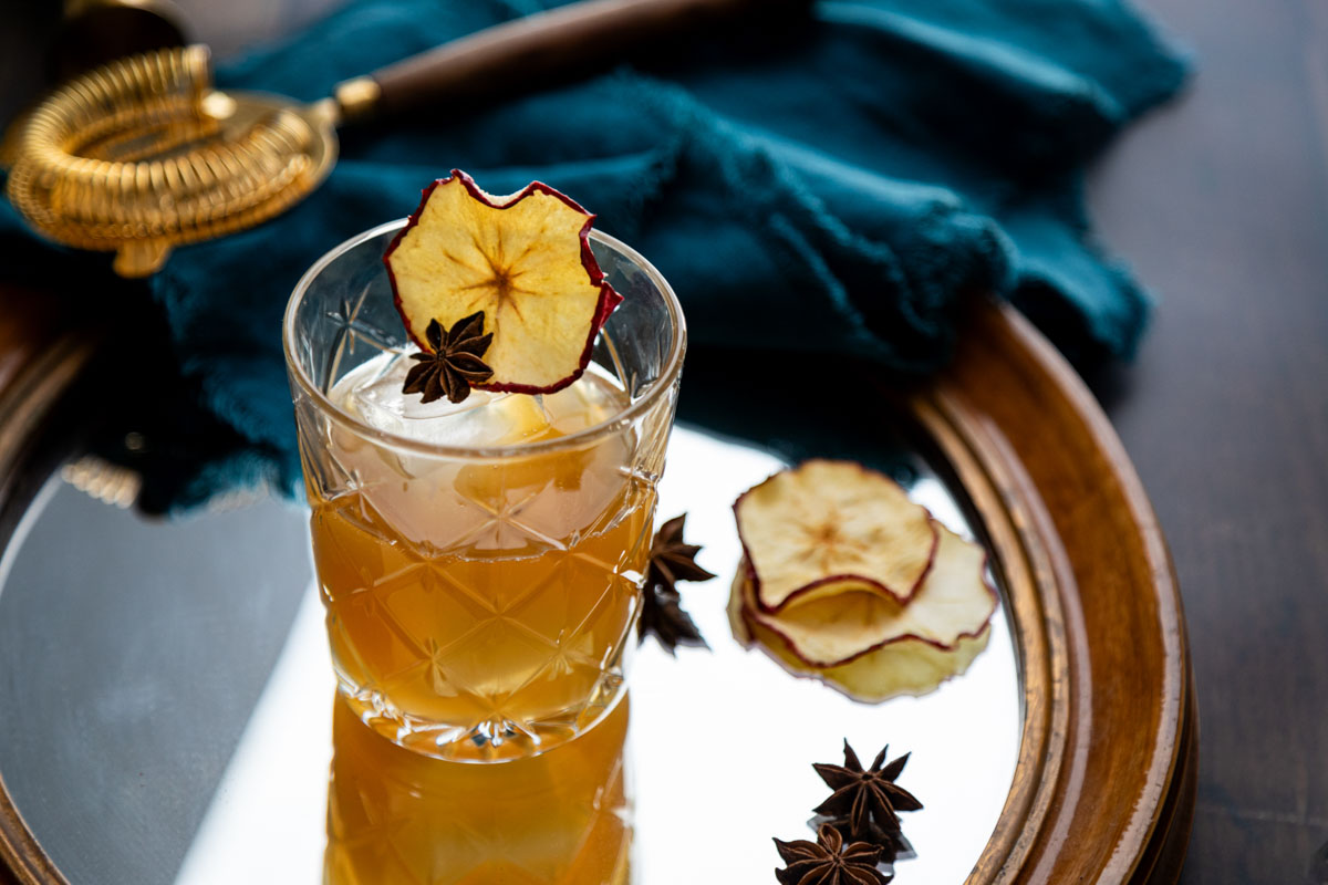 Apple Cider Bourbon Cocktail