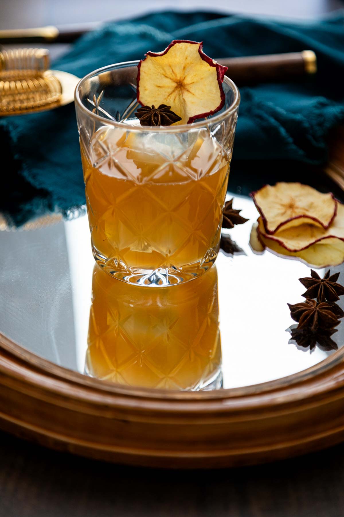 Apple Cider Bourbon Cocktail