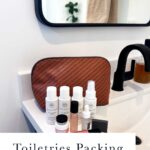 Toiletries Packing List